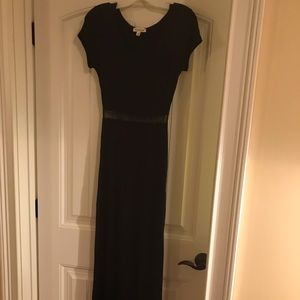 Long black dress